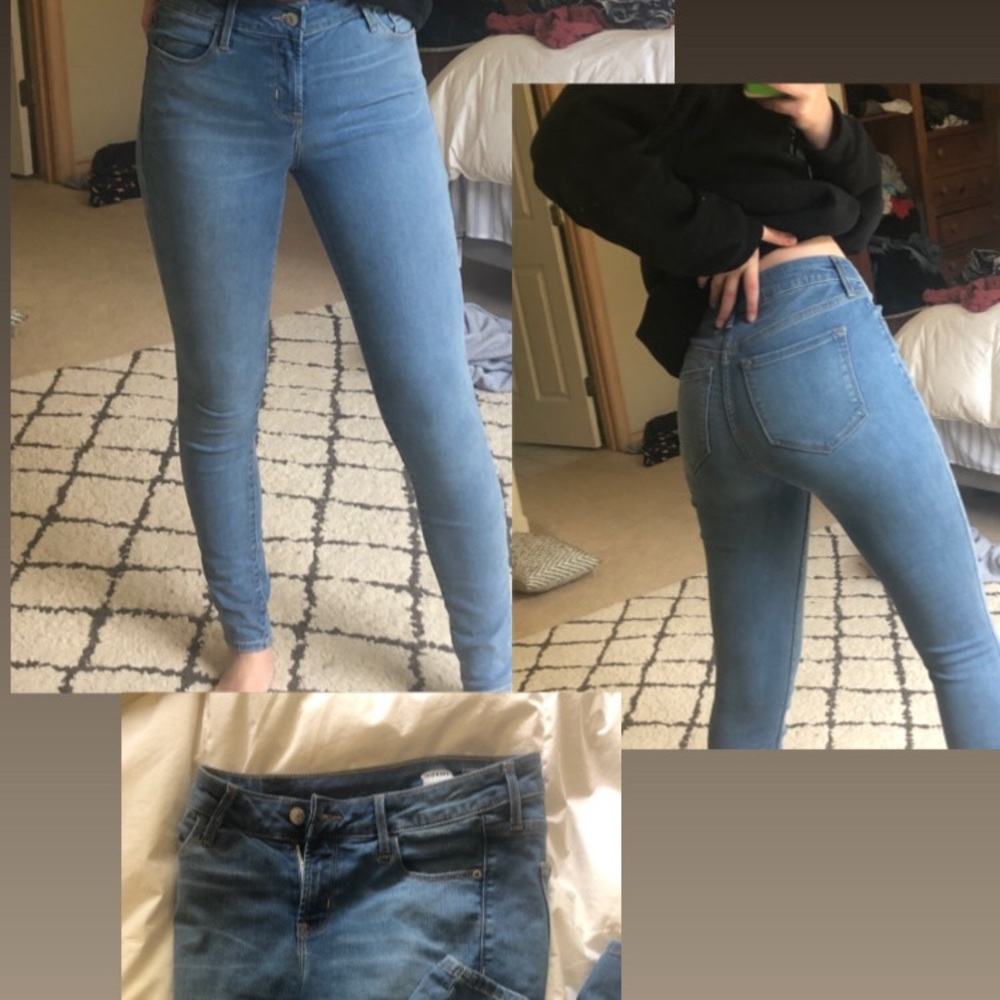 Old navy built in sculpt skinny jeans